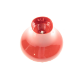 Deckel des roten Zerkleinererschüssels