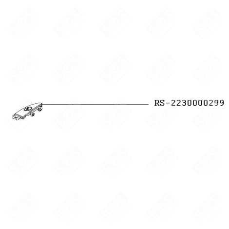 GELBE AUFROLLPEDAL STAUBSAUGER - RS-2230000299, RS2230000299