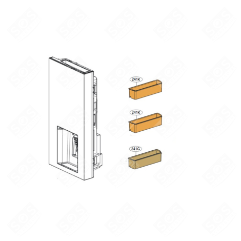 ABSTELLFACH (KENNZEICHEN 241G) KÜHLSCHRANK, GEFRIERSCHRANK - AAP74271349