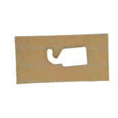 Scharnierabdeckung links