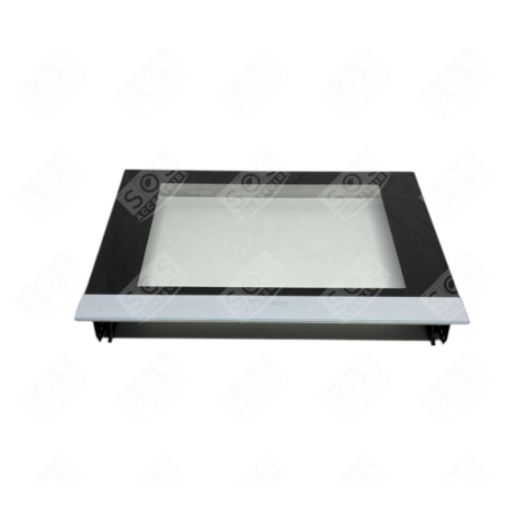 GLASELEMENT MIT GRIFF UND SCHARNIER (NR. 178P) BACKOFEN, KÜCHENHERD - 42812254, 44006098