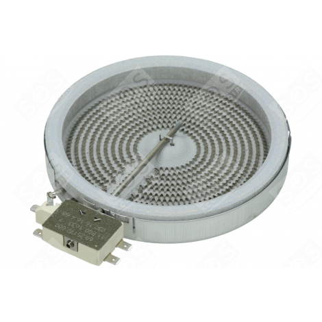 STRAHLUNGSHEIZPLATTE 1200 W (DURCHM. 145 MM) KOCHPLATTEN, HERDPLATTEN, KOCHFELD - 481231018887