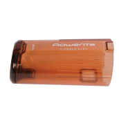 Behälter, orangefarbener Staubbehälter