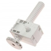 Verstellbarer Fuß hinten