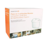 Set von 8 Filterkartuschen EBCFM8