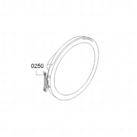 ORIGINALER KOMPLETT-BULLAUGE WASCHMASCHINE - 11045928