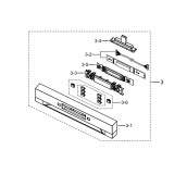Abdeckung Blende (Kennzeichen 3-1) original