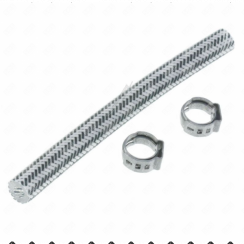 Schlauch 115 mm + 2 Schlauchschellen