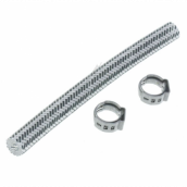 Schlauch 115 mm + 2 Schlauchschellen