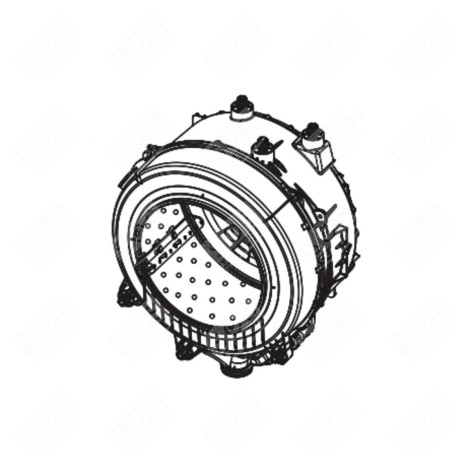 WASCHBLOCK WASCHMASCHINE - 2500705400