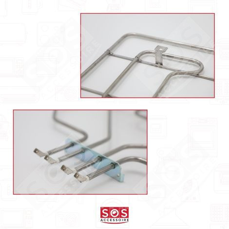 HEIZELEMENT OBERHITZE GRILL HEIZUNG 2800 W BACKOFEN, KÜCHENHERD - 00471375