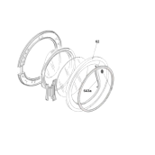 Rahmen des Bullauges (Referenz 60)