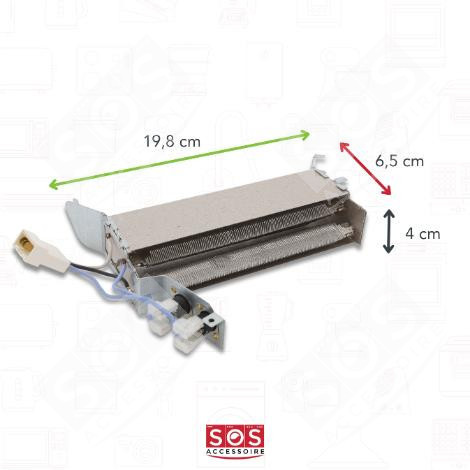 TROCKNER-WIDERSTAND BEKO 2000W WÄSCHETROCKNER - 2969800300, 2957500300
