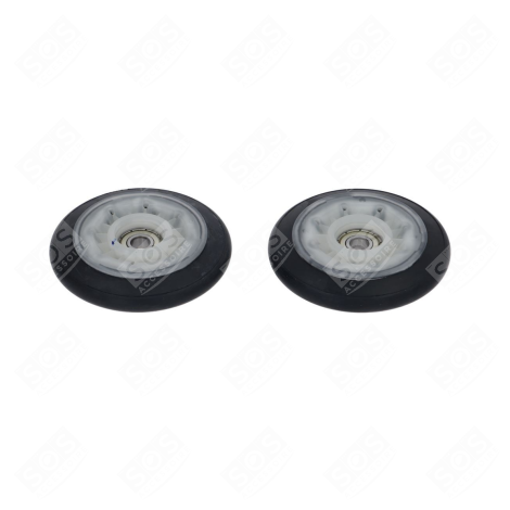 SET VON ZWEI VORDEREN TROMMELPULLEYS WÄSCHETROCKNER - AGM75510754, AGM75510719