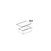 Gemüsefach-Gitter (Kennzeichen 151)