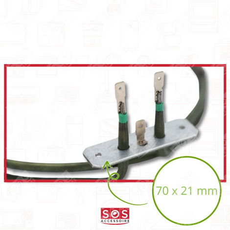 HEIZELEMENT KREISFÖRMIG 1800W BACKOFEN, KÜCHENHERD - 262900006, 262900027