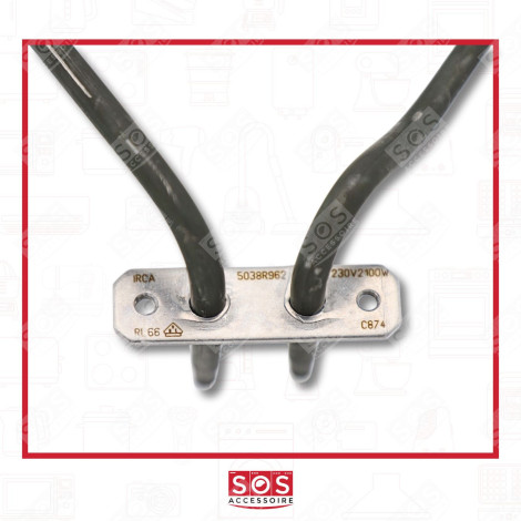 RINGHEIZUNG (HEISSLUFT) BACKOFEN, KÜCHENHERD - 00791579