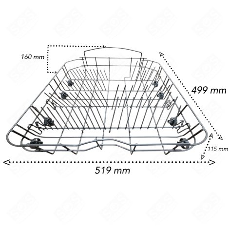 UNTERKORB GESCHIRRSPÜLER, SPÜLMASCHINE - 34420080, AS6011263