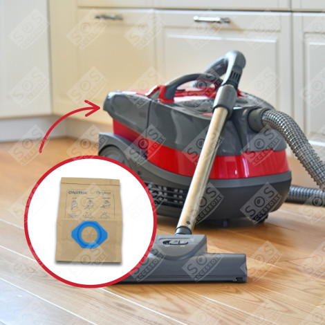 BOITE DE 5 SACS PAPIER GS/GM80 STAUBSAUGER - 82095000