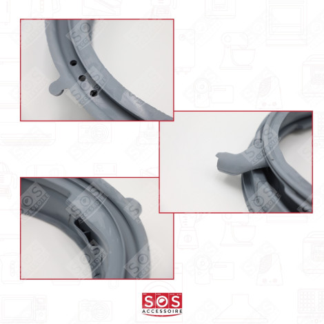 BULLAUGENDICHTUNG, TÜRMANSCHETTE WASCHMASCHINE - 00686004, 00683453