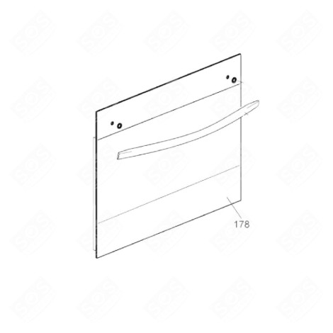 GLASTÜR BACKOFEN, KÜCHENHERD - 42836698