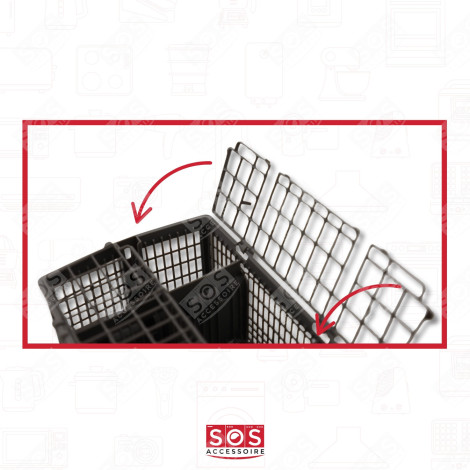 BESTECKKORB 23*15*12/21CM GESCHIRRSPÜLER, SPÜLMASCHINE - 11018806, 11057829