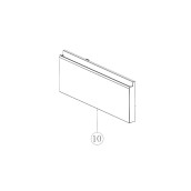 Oberste Schubladenfront (Gefrierteil)