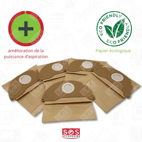 STAUBSAUGERBEUTEL AUS PAPIER (5ER PACK) STAUBSAUGER - 69043220, 6.904-322.0
