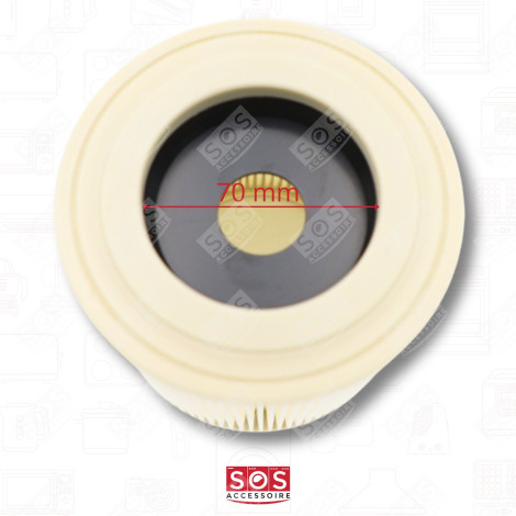 ZYLINDRISCHE FILTERKARTUSCHE STAUBSAUGER - 6.414-552.0, 64145520