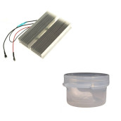 Set von thermoelektrischen Modulen mit Wärmeleitpaste