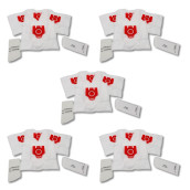 Satz von 5 Boxen mit 4 kompatiblen synthetischen FJM-Staubsaugerbeuteln