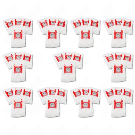 SET MIT 11 BOXEN À 4 BEUTEL TYP G 270 X 60 MM STAUBSAUGER - 00576334,17000940