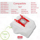SET VON 5 BOXEN MIT 4 BEUTELN TYP G 270 X 60 MM