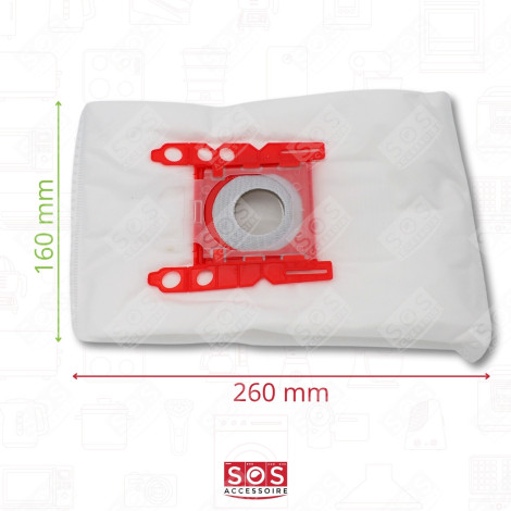 SATZ VON 4 PACKUNGEN MIT 4 BEUTELN TYP G 270 X 60 MM STAUBSAUGER - 00576334,17000940