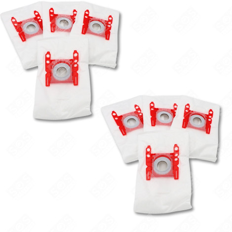 SET AUS 2 KARTONS MIT JE 4 BEUTELN TYP G 270 X 60 MM STAUBSAUGER - 00576334,17000940