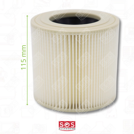 SATZ VON 2 ZYLINDERFILTERN STAUBSAUGER - 6.414-552.0, 64145520