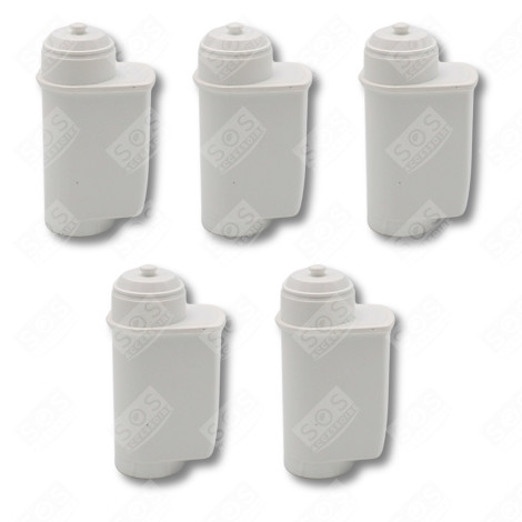 SATZ VON 5 WASSERFILTERPATRONEN BRITA INTENZA KAFFEEMASCHINE, ESPRESSOMASCHINE - 00575491, 17000705