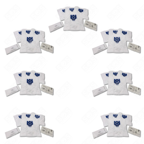 SATZ VON 7 KOMPATIBLEN GN-STAUBBEUTELN X4 UND 2 FILTERN STAUBSAUGER - 12281680