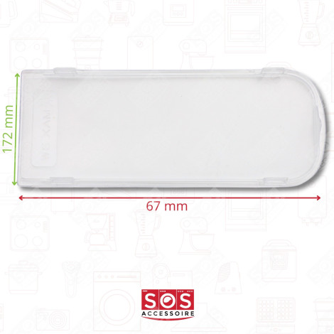 DIFFUSEUR DE LUMIERE DUNSTABZUGSHAUBE - 481946279986, 3001AS