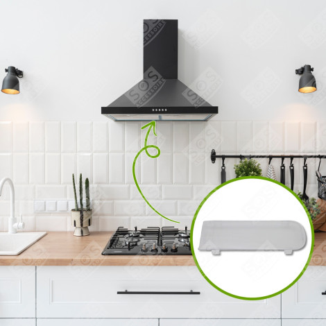 DIFFUSEUR DE LUMIERE DUNSTABZUGSHAUBE - 481946279986, 3001AS