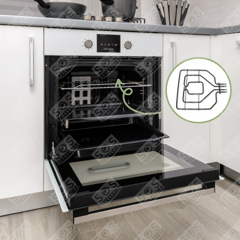 HEIZELEMENT OBERHITZE 1500 W + 1300 W BACKOFEN, KÜCHENHERD - 00471369, 00773539