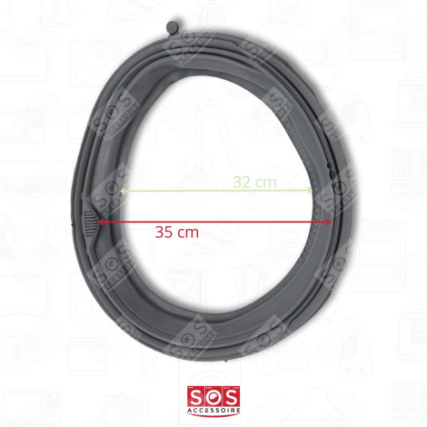 BULLAUGENDICHTUNG TÜRMANSCHETTE WASCHMASCHINE - 2827083700, 2466300300