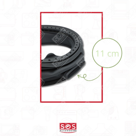 BULLAUGENDICHTUNG (TÜRMANSCHETTE) WASCHMASCHINE - 1327756233, 1327756282