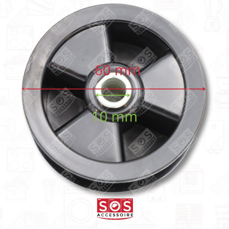 SPANNROLLE 52X22X8 MM WÄSCHETROCKNER - 1250125034, 8581250125037