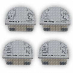 Entkalkungskartuschen, Satz von vier