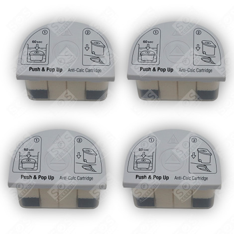 ENTKALKUNGSKARTUSCHEN, SATZ VON VIER BÜGELEISEN, DAMPFBÜGELSTATION - 9178005731, 9178020181