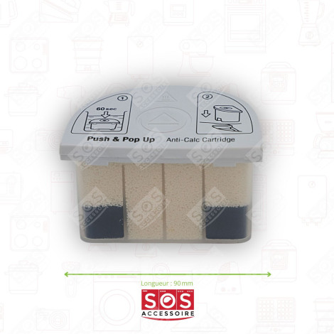 SATZ VON ZWEI ANTIKALKKARTUSCHEN BÜGELEISEN, DAMPFBÜGELSTATION - 9178005731, 9178020181