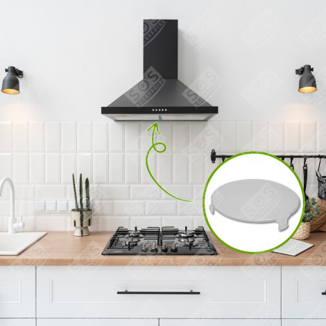 LICHTDIFFUSOR (BULLAUGE) DUNSTABZUGSHAUBE - 3001T, C00131575