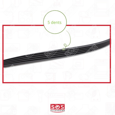 ANTRIEBSRIEMEN 1196J5 WASCHMASCHINE - 55X8338, 5PJ1196EL