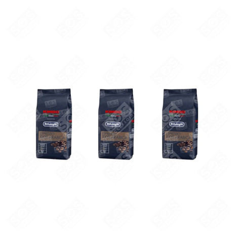 LOT DE 3 PAQUETS DE CAFÉ EN GRAINS KIMBO ARABICA 250G KAFFEEMASCHINE, ESPRESSOMASCHINE - 5513282381